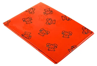 Obrázok produktu pre EDUPLAY 370043 Ochranná podložka proti striekajúcej vode Teddy červená, červená