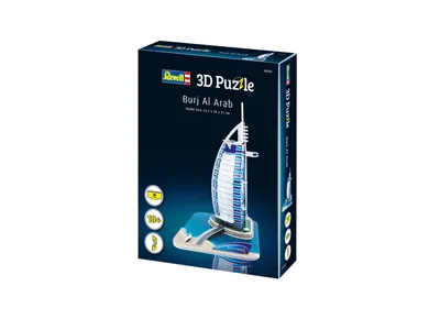 Produktbild von Revell 00202-3D Puzzle, mehrfarbig