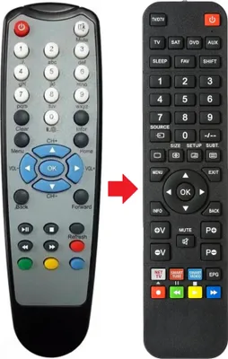 Produktbild von Fernbedienung geeignet für IPTV VIPBOX400
