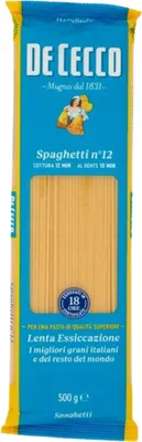 Produktbild von De Cecco Spaghetti Nr. 12 - 500 gr.