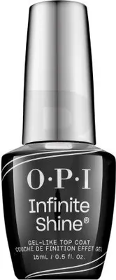 Obrázok produktu pre OPI Infinite Shine Gloss Top Coat, 15 ml, Priehľadná, Gélový vzhľad, Ultra lesk, Kefa, Fľaša