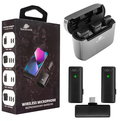 Obrázek produktu pro 2x bezdrátový mikrofon USB-C