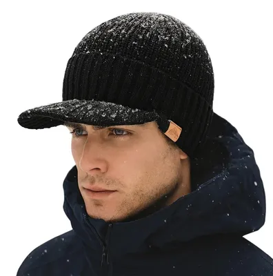 Productafbeelding van Beanie muts - Waterdicht - Merinowol - Voor heren
