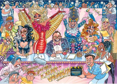 Image de Wasgij Original 42, Brillance et paillettes, puzzle de 1000 pièces