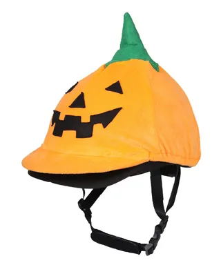 Produktbild von QHP Halloween Reithelmüberzug
