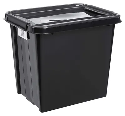 Produktbild von Recycelbare Aufbewahrungsbox mit Deckel - 53 Liter