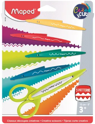 Image de Maped 601006 Maped set de ciseaux de contour CreaCut, set de 3 sur blister