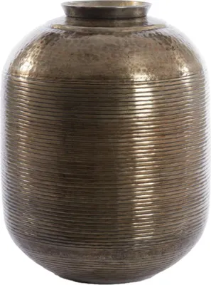 Produktbild von Light & Living - Vase Lisboa - Antik Gold - Ø45cm