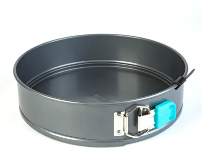 Obrázek produktu pro Baker's Secret odnímatelná forma 28 cm – kulatá forma na pečení s nepřilnavým povrchem – forma na dorty se silikonovým těsněním – odnímatelná forma na tvarohové dorty a dorty [BS10222]