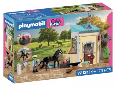 Obrázok produktu pre PLAYMOBIL 72131 Malá stajňa s podkovárom