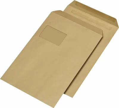 Image de MAILmedia Versandtaschen C4 selbstklebend, mit Fenster - für den Markt: D - L - A (38330-7)