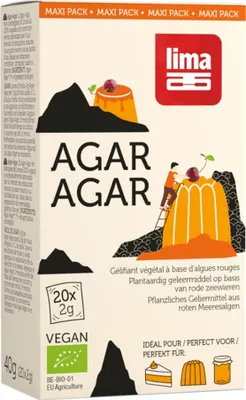 Obrázok produktu pre Agar agar - prášok 20x2g