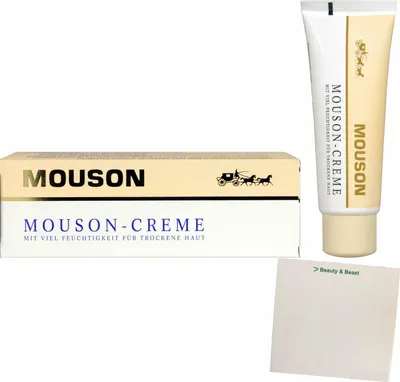 Produktbild von Mouson Creme mit Feuchtigkeit (75ml Flasche) + usy Block