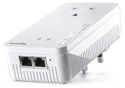 Produktbild von Devolo WiFi Repeater+ ac, Netzwerk-Repeater, 1200 Mbit/s, WLAN, Ethernet/LAN, Weiß