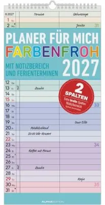 Immagine prodotto di Agenda "Colorata" 2027