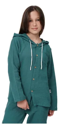 Produktbild von Kinder Trainingsanzug Größe 134 - Grün - Bequem - Atmungsaktiv - Ideal für Sport und Freizeit