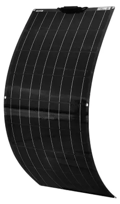 Obrázok produktu pre Flexibilný solárny panel 100 W - 18 V - Monokryštalický kremík - 117,5 x 54 cm - Vhodný pre lode a karavany