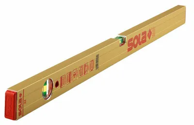 SOLA Aluminium-Wasserwaage AZ 50, 50 cm, anodisiert gold