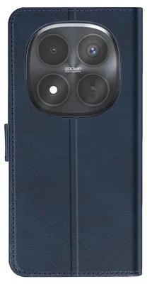 Image de Avizar, étui portefeuille avec compartiment pour cartes et support pour Redmi Note 15 Pro Plus 5G, bleu nuit