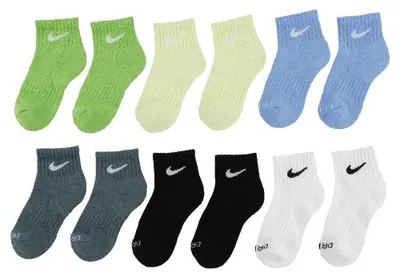 Produktbild von Nike Kids Dri Fit Performance Basic Quarter Socken 6 Paare Mehrfarbig EU 27-35 Kinder Mehrfarbig EU 27-35
