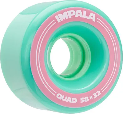 Image de Roues de rechange Impala, lot de 4, couleur aqua.