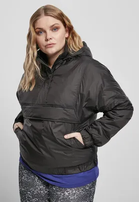 Zdjęcie produktu dla Urban Classics Ladies - Panel Padded Pull Over Jacket - L