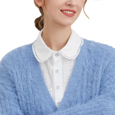 Productafbeelding van Afneembare Nepkraag Victorian Stijl - Elegante Blousekraag voor Dames en Meisjes