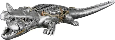 Produktbild von Casablanca by Gilde Skulptur Steampunk crocodile, 37731