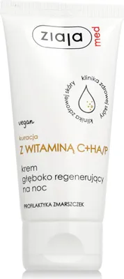 Produktbild von Ziaja Med Night Regenerating Face Cream With Vitamin C 50 ml