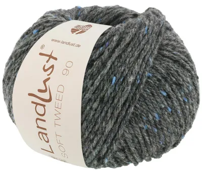 Produktbild von Lana Grossa - Landlust Soft Tweed 90 0005 anthrazit meliert