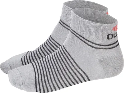 Produktbild von Sneakersocken Outlast® - dunkelgrau/Streifen schwarz, 35-38