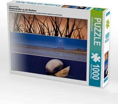 Produktbild von Calvendo Ein Motiv aus dem Kalender Küstenstreifen an der Nordsee 1000 Teile Puzzle quer 640x480mm, Bergmann Kathleen; 7290093