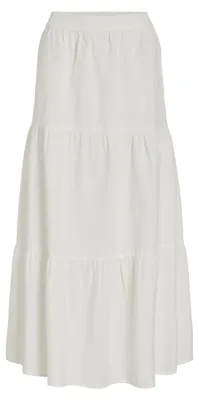 Produktbild von Vila (97) VIPRISILLA HW ANKLE SKIRT - NOOS, Snow White Snow White Snow White 40