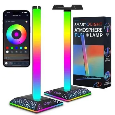 Zdjęcie produktu dla Pasek LED rgb do gier synchronizacja muzyki uchwyt słuchawki dla graczy