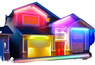 Immagine prodotto di Fari da palco, con LED RGB e bianchi, impermeabili (grado di protezione IP65), con spina di tipo europeo, confezione da 2 pezzi