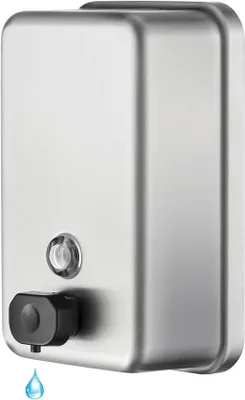 Produktbild von Handzeepdispenser für Wandmontage aus Edelstahl 1000 ml