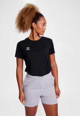 Zdjęcie produktu dla Koszulka dekolt okrągły haftowane logo Regular fit | L