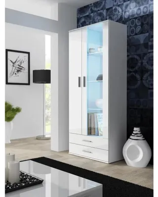 Obrázok produktu pre Vitrína Cama SOHO S6 2D2S biela/biela lesklá
