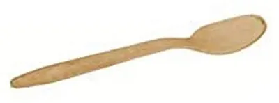 100 kleine Birkenholz-Löffel, 11 cm, biologisch abbaubar
