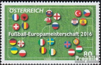 Produktbild von Briefmarken Österreich 2016 Mi 3273 (kompl.Ausg.) gestempelt Fußball