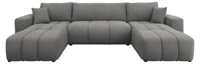 Produktbild von MIRJAN24 Wohnlandschaft Furyn U, Eckouch mit Bettkasten und Schlaffunktion, U-Form (Farbe: Velo 635)