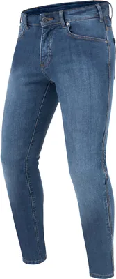 Immagine prodotto di Jeans da moto Rebelhorn Classic 3, modello skinny fit, colore blu sbiadito, taglia 28/34
