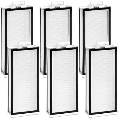 6 Hepa-Filter, waschbar, für Roborock Q5/Q7/Q8/T8