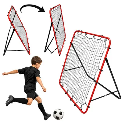 Immagine prodotto di Porta da calcio per bambini, rimbalzante per l'allenamento, dimensioni 125x125 cm