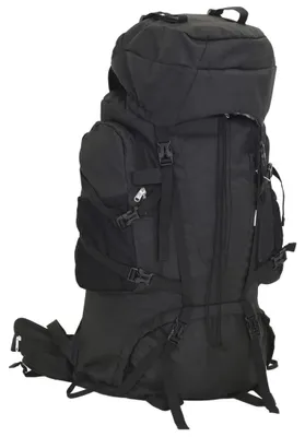 Image de Sac à dos de randonnée - Sac de trekking 80L - Grande capacité - Toile robuste - Idéal pour la randonnée, l'alpinisme et les voyages - Couleur vert armée