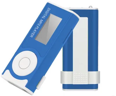 Produktbild von Go Go Gadget – MP3-Player – Recorder – mit Taschenlampe – SD-Karte max. 32 GB (nicht im Lieferumfang enthalten) – Blau