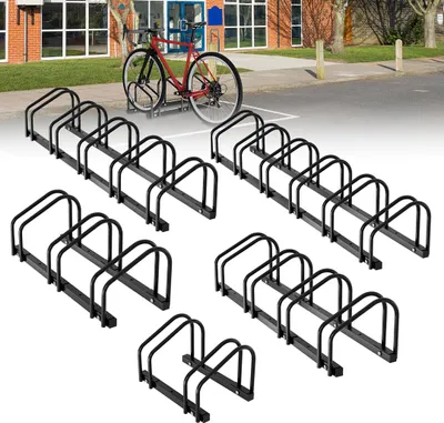 Immagine prodotto di Izrielar Portabiciclette, portabiciclette multiplo in diverse dimensioni Nero 2 biciclette