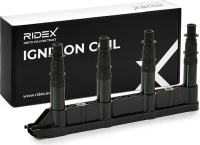 Produktbild von RIDEX 689C0070 Zündspule passend für PEUGEOT 207 (WA, WC) 206 Schrägheck (2A/C) 307 (3A/C) für CITROËN C3 I Schrägheck (FC, FN)