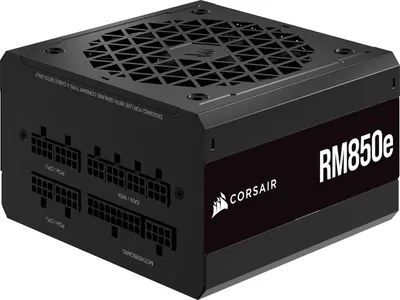 Zdjęcie produktu dla Corsair RMe Series RM850e, 850 W, 100 - 240 V, 47 - 63 Hz, 10 - 5 A, 150 W, 850 W
