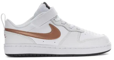 Productafbeelding van Nike Court Borough Low 2 Wit Metallic Brons (PS) - EU 32